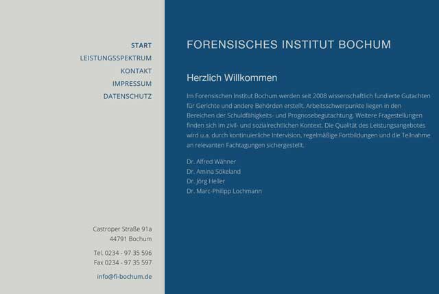 Forensisches Institut Bochum