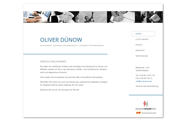 Rechtsanwalt Oliver Dünow